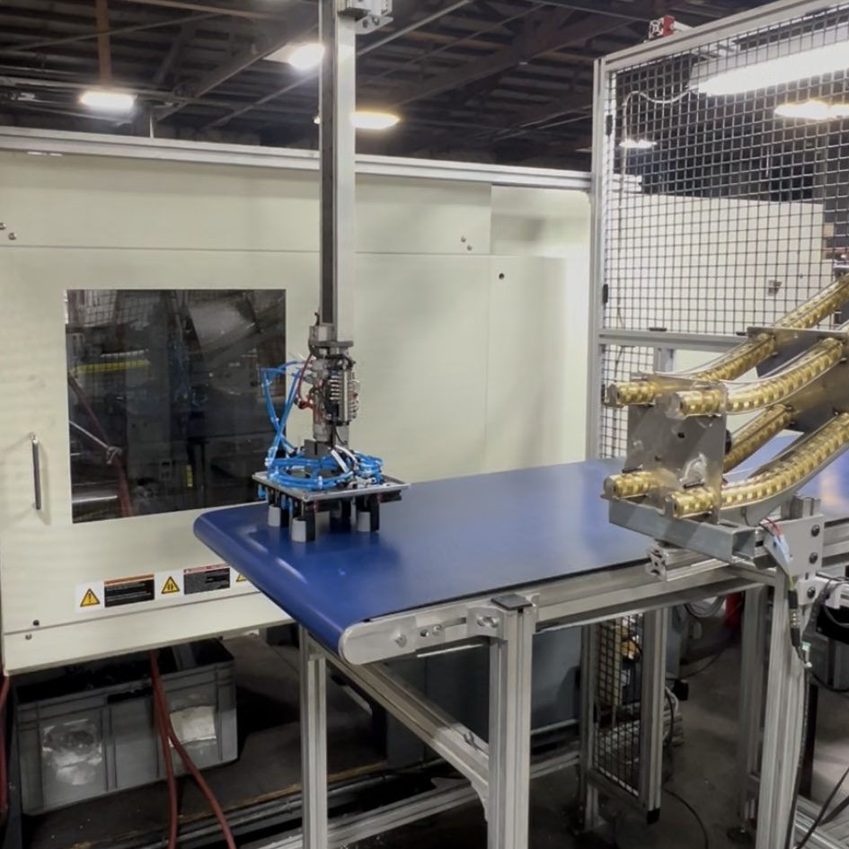 Automated insert molding